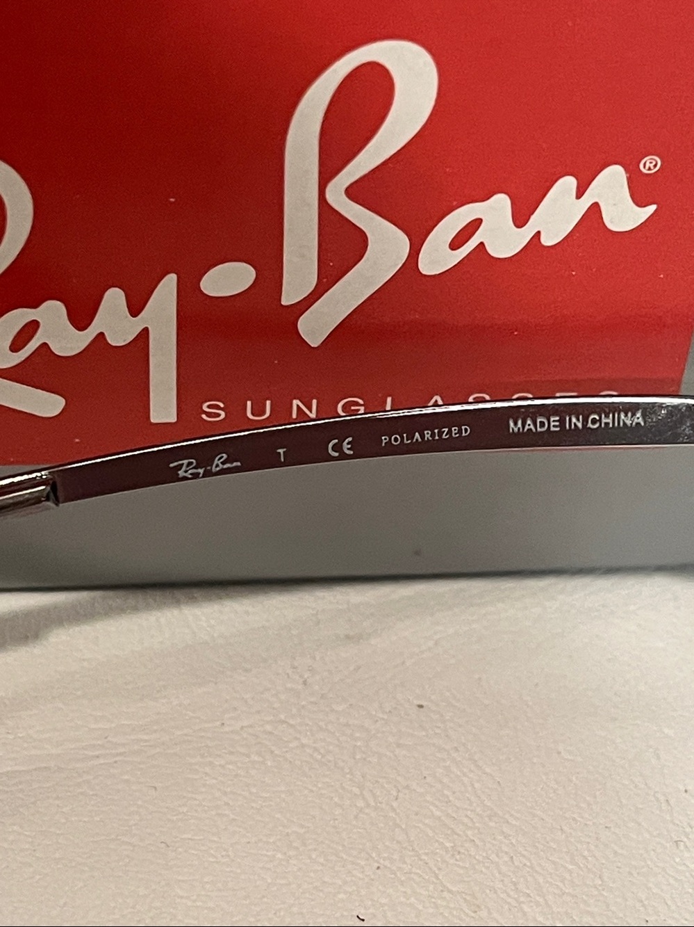 NIB Ray-Ban RB3183 Polarized Sunglasses - Picture 5 of 9